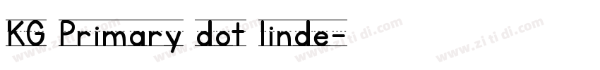KG Primary dot linde字体转换